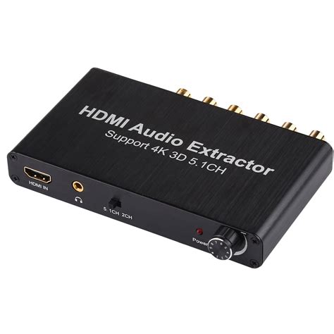 Buy 4K 3D HDMI 5.1CH Audio Decoder Extractor Online at Lowest Price in ...
