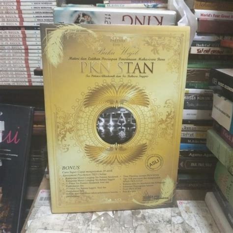 Jual Buku Wajib Materi dan Latihan Penerimaan Mahasiswa Baru PKN STAN ...