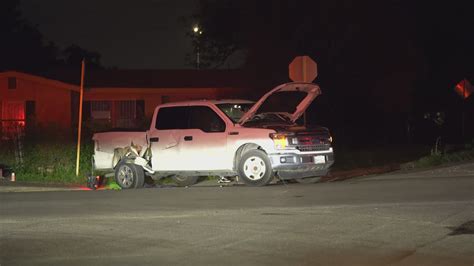 No one hurt after train hits truck on southwest side | kens5.com