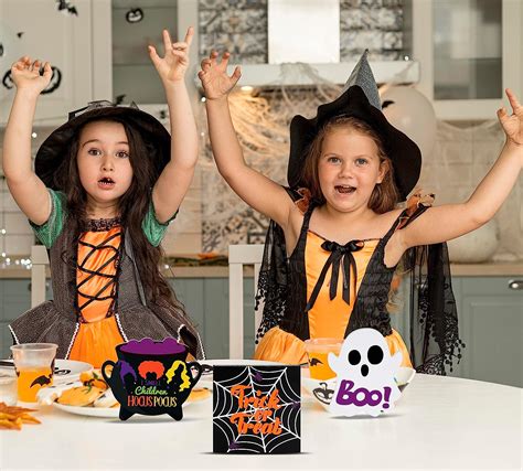 Buy Halloween Tiered Tray Decor 5pcs Halloween Decorations Indoor ...