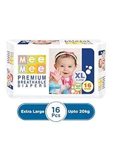 Buy Mee Mee Premium Extra Large Size Diapers (16 Count) Online at Low ...