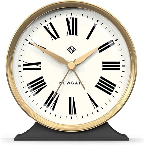 Buy NEWGATE® Hotel Alarm Clock - Art Deco Alarm Clock - Round Alarm ...