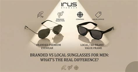 Branded vs Local Sunglasses for Men | Key Differences – IRUS Eyewear