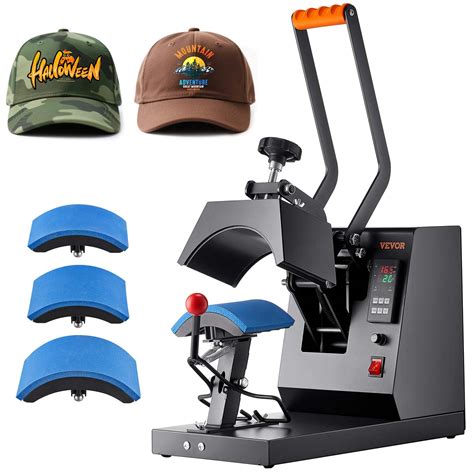 VEVOR Hat Heat Press, 4-in-1 Cap Heat Press Machine, 6x3inches ...