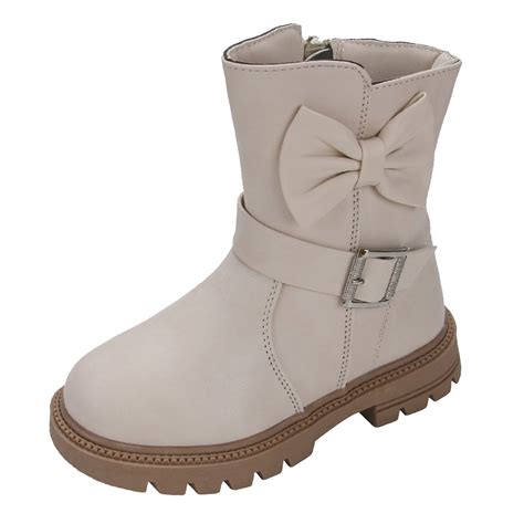 KaLI_store Girls Ankle Boot Girls Boots Winter Boot Keep Warm Toddler ...