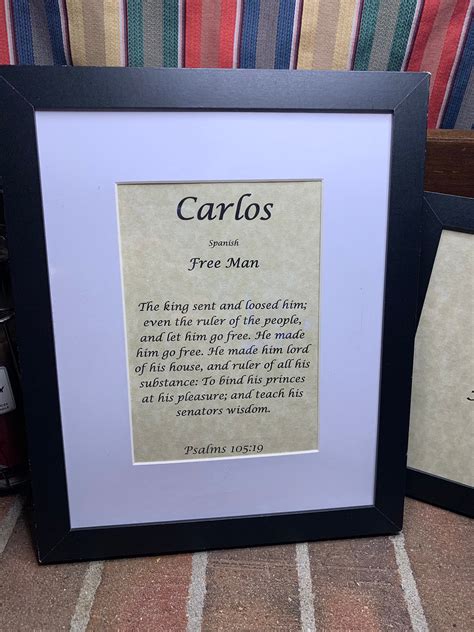 Carlos Name Meaning