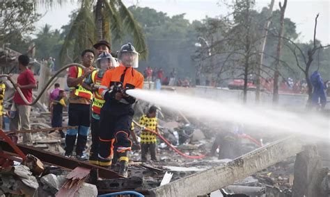 Large explosion at fireworks warehouse in Thailand kills at least 10