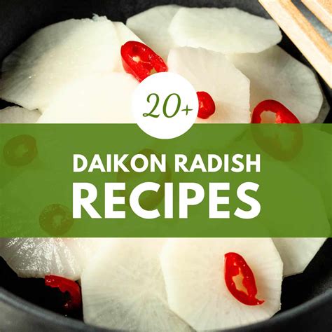 24 DELICIOUS Daikon Radish Recipes - The Yummy Bowl