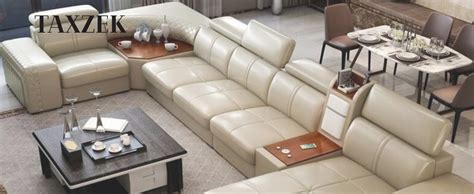 Taxzek Modular Sectional U-Shpe 3+2-Seater +Lounger Sofa Set with ...