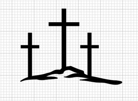 3 Cross Clipart