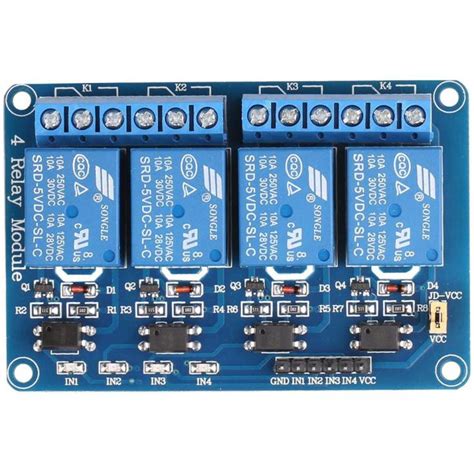 Image result for 4 Relay Module Arduino