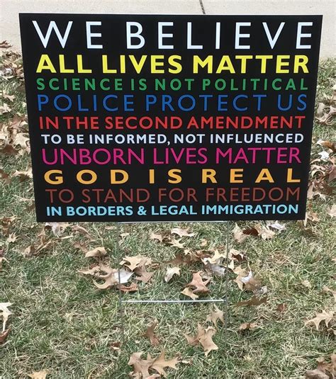 Conservative Yard Signs 的图像结果