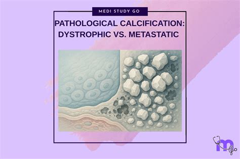 Pathological Calcification: Dystrophic vs. Metastatic – Medi Study Go