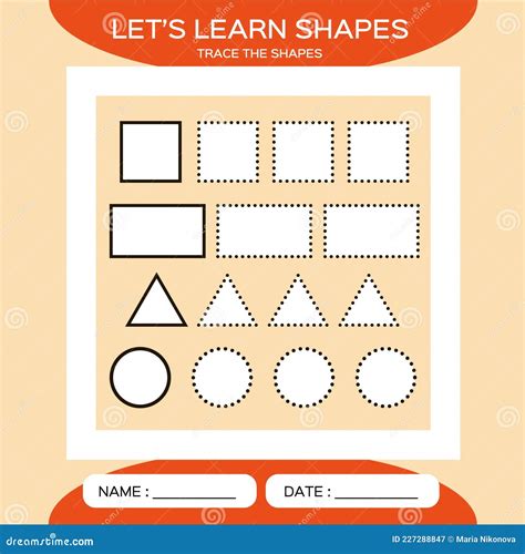 Square. Rectangle. Triangle. Circle. Basic Geometric Shapes for ...