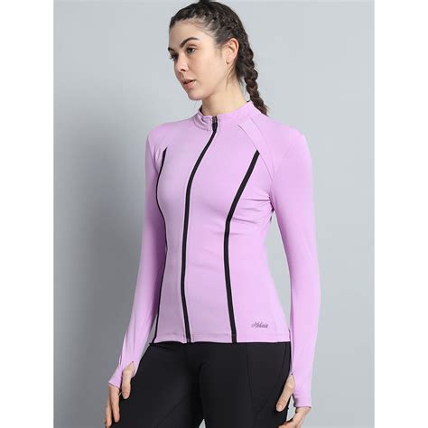 Buy Athlisis Lavender Women Dry-Fit Outdoor Jacket Online