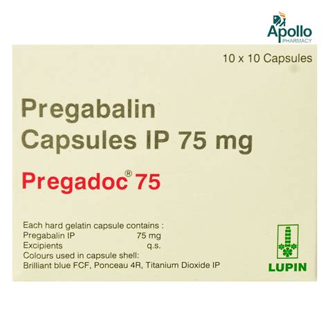 PREGADOC 75MG TABLET Price, Uses, Side Effects, Composition - Apollo ...