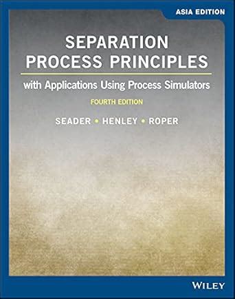 Separation Process Principles 的图像结果