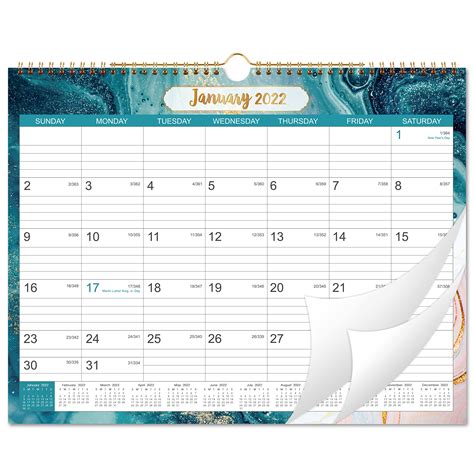 Buy 2021-2022 Wall - Wall 2021-2022 with Julian Date, Jul 2021 - Dec ...