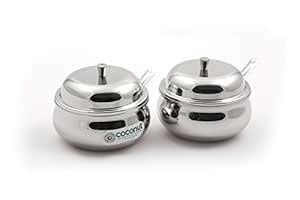 Buy Coconut Stainless Ghee Container/Oil Container/Pickle Container ...