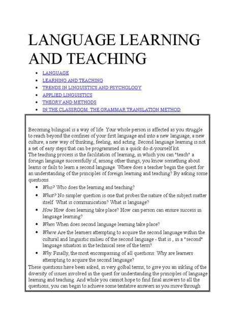 Language Teaching Learning 的图像结果