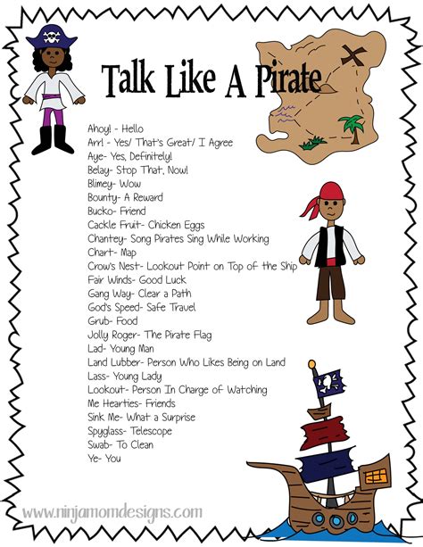Talk Like A Pirate