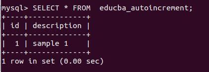 Image result for MySQL Auto Increment ID