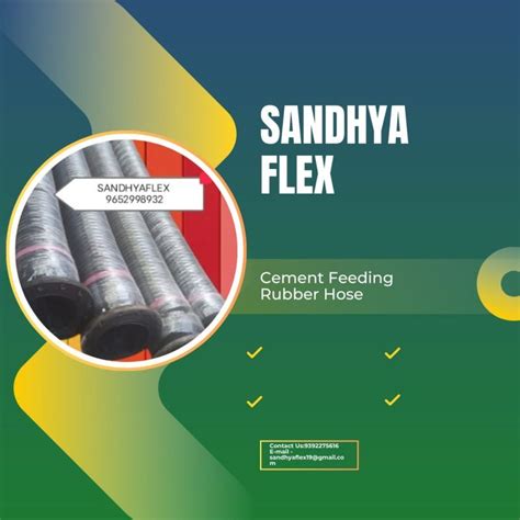 Cement Feeding Rubber Hose Manufacturer, Exporter & Supplier from ...
