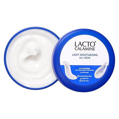 Lacto Calamine Light Moisturising Gel Crème| Pro Ceramides, Niacinamide ...