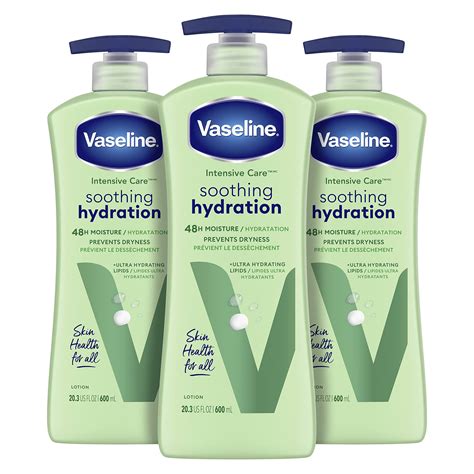 Buy Vaseline Intensive Care Body Lotion for Dry Skin Soothing Hydration ...