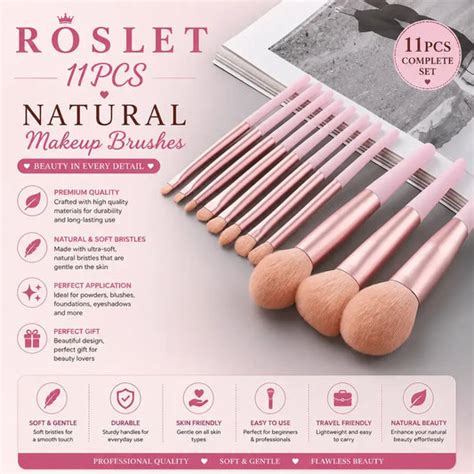 ROSLET Professional Makeup Brushes India | Premium Brush Sets