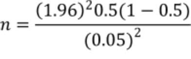 This gives n=384