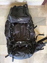 TRAWOC EXPEDITION 80L Travel Backpack Camping Hiking Rucksack Trekking ...