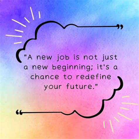 New Job Quotes