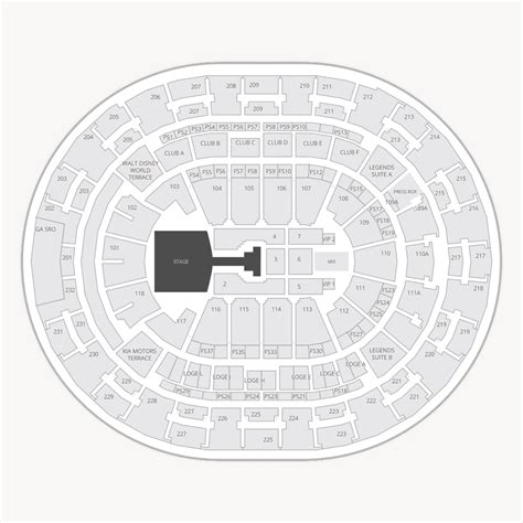 Kia Center Seating Chart & Seat Views | SeatGeek