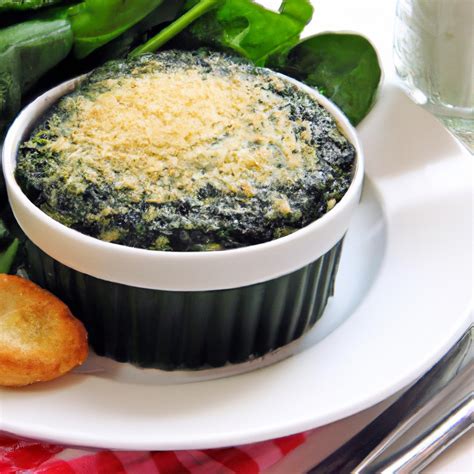 Lite Spinach Souffle – Recipe Wise
