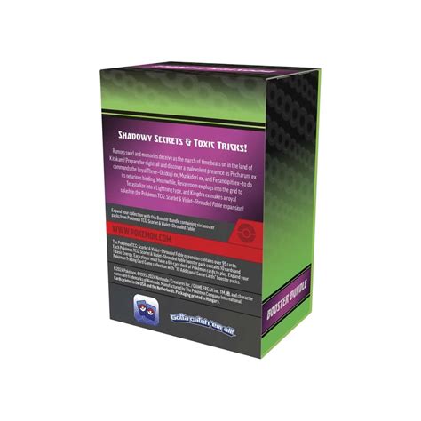 Pokémon TCG: Scarlet & Violet-Shrouded Fable Booster Bundle (6 Packs ...