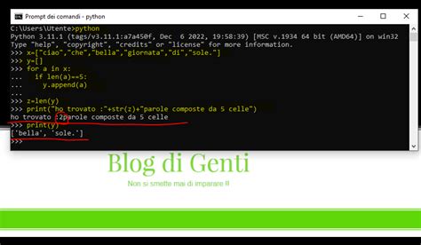 Using Len in Python 的图像结果
