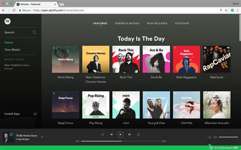 How to use Spotify web player
