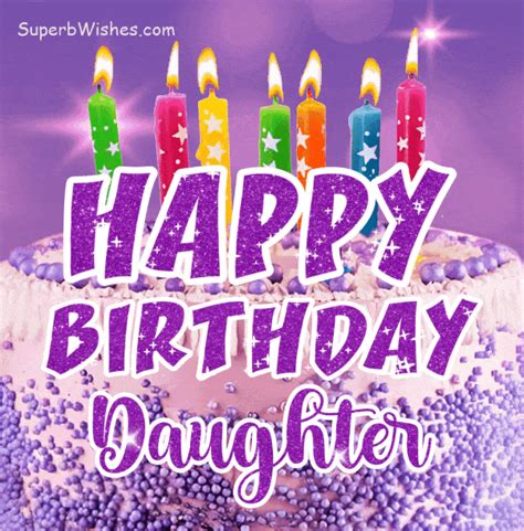 Happy Birthday Wishes For Daughter Gif at Bethany Knibbs blog