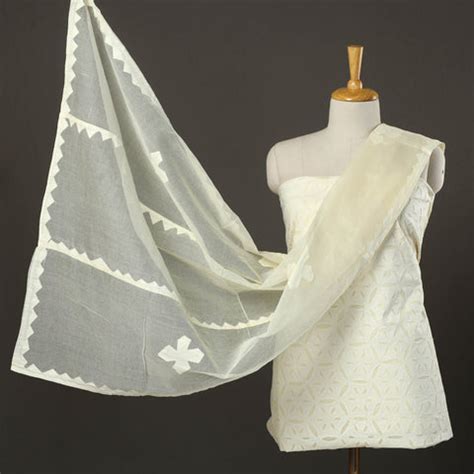 Handmade Applique Work Dress Materials Online | iTokri – iTokri आई.टोकरी