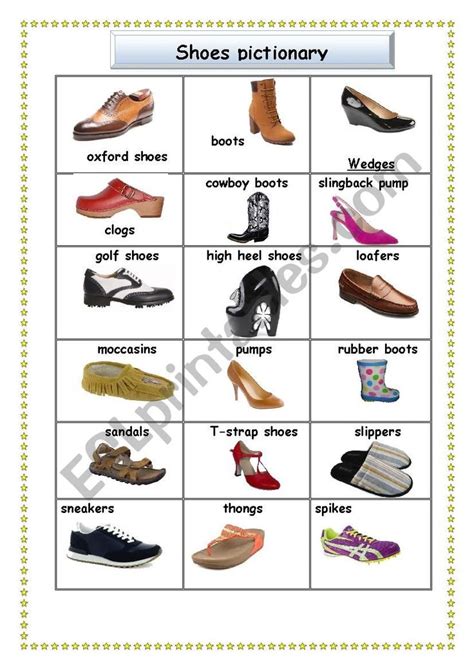 Shoes Flashcard 的图像结果