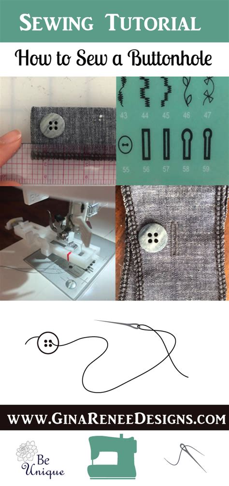 Image result for Elna Buttonhole Sewing Tutorial