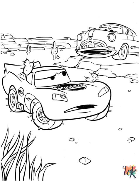 87 Cars Movie Coloring Pages For Kids: A Fun And Educational