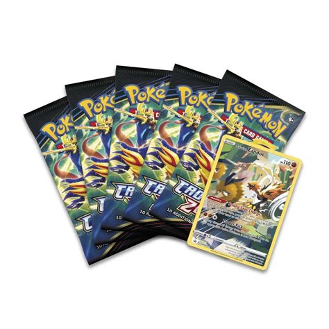 Pokémon TCG: Crown Zenith Tin (Galarian Zapdos) | Pokémon Center UK ...