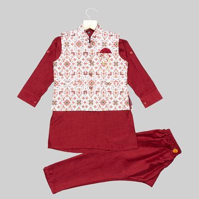 Boys Kurta Pajama - Buy Kurta Pajama for Boys Online – Mumkins