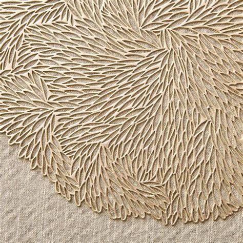 Buy Cinder PVC Leaf Placemat from Home Centre at just INR 349.0