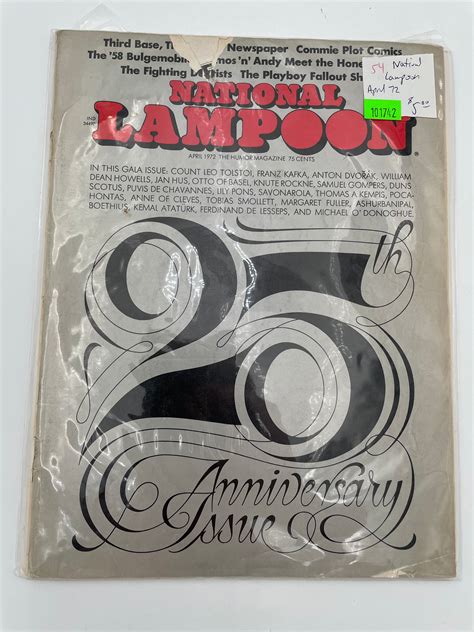 National Lampoons Magazine - 25th Anniversary Edition - April 1972 #10 – Bird n’ Squirrel