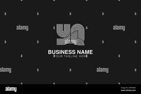 YQ Logo Monogram Design Template Stock Vector - Illustration of ...