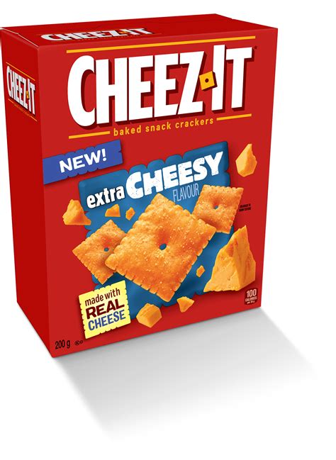 Cheez-It* Extra Cheesy Flavour Crackers