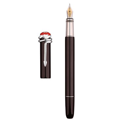 Buy MAJOHN F9S Piston Resin Fountain Pen The Wing of Angel Clip Fine ...